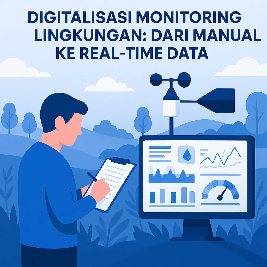 Digitalisasi Monitoring Lingkungan: Dari Manual ke Real-Time Data