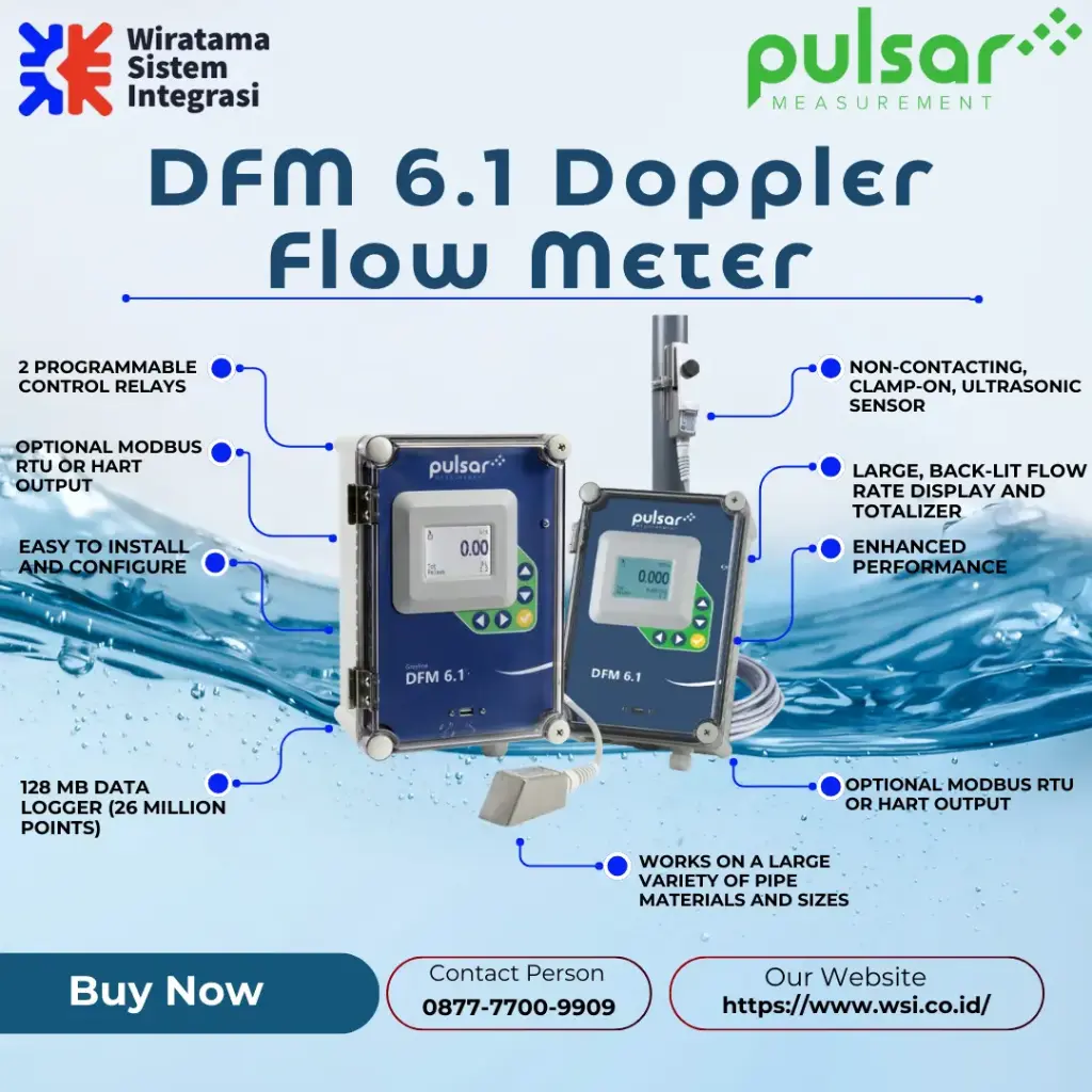 DFM 6.1 Doppler Flow Meter